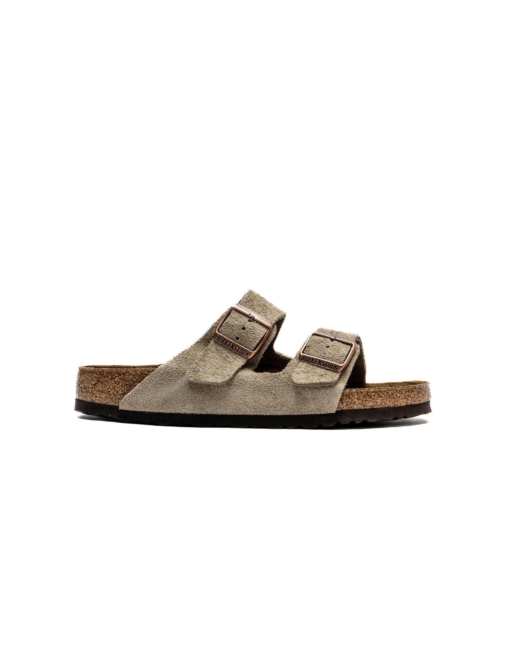 Birkenstock Arizona Soft Footbed Suede Leather (Regular Fit)