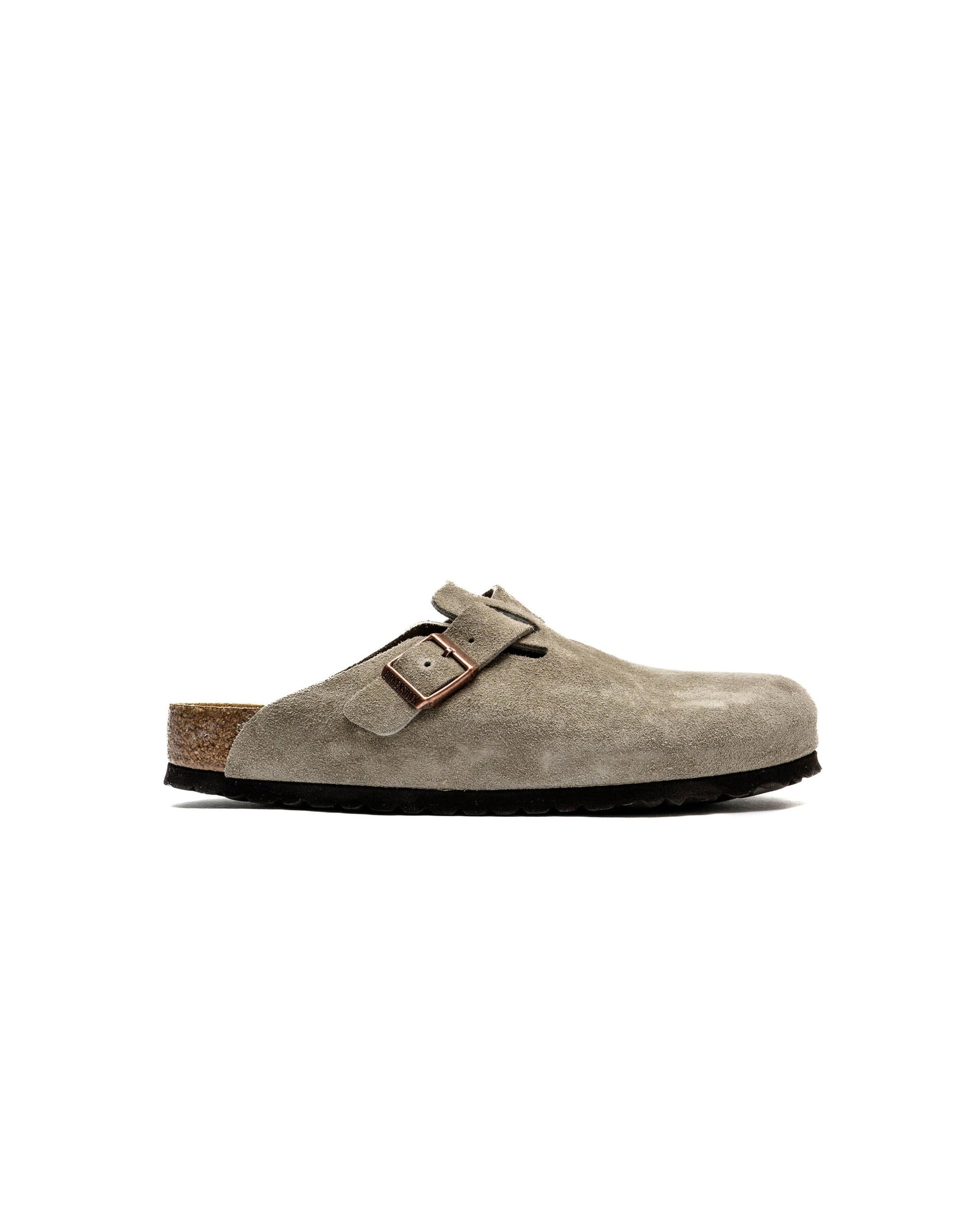 Birkenstock Boston Soft Footbed Suede Leather (Regular Fit)
