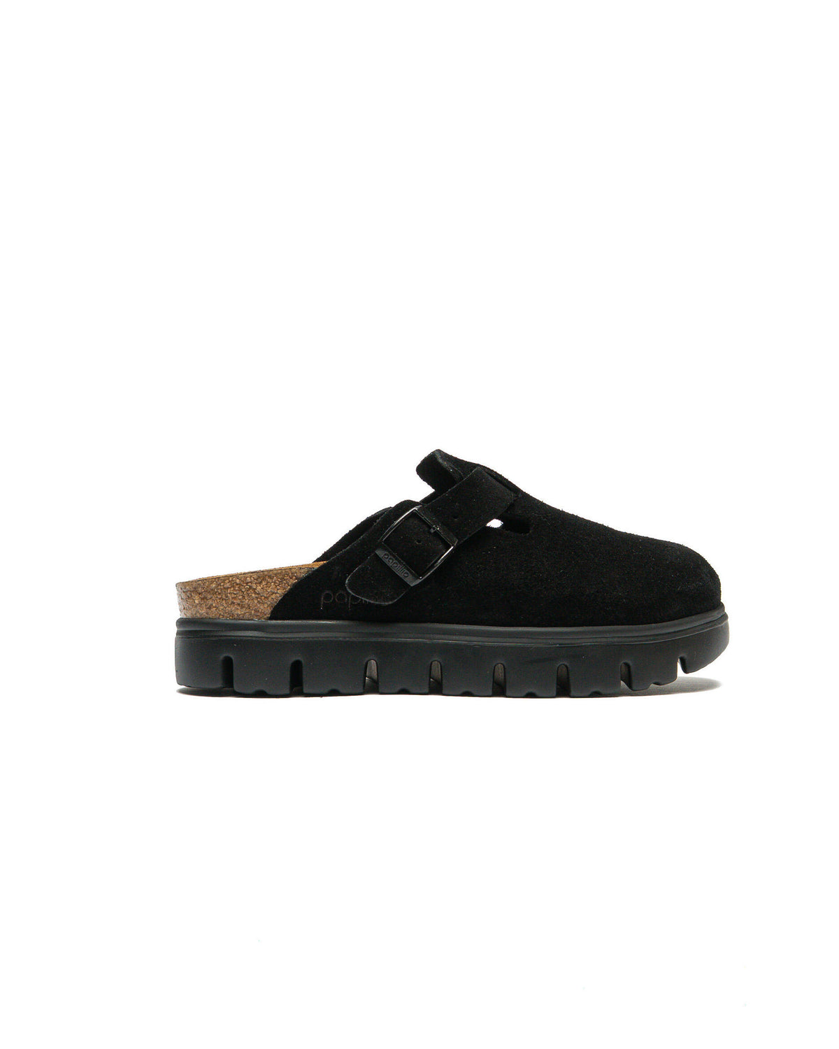 Birkenstock WMNS Boston Chunky Suede Leather (Narrow Fit)