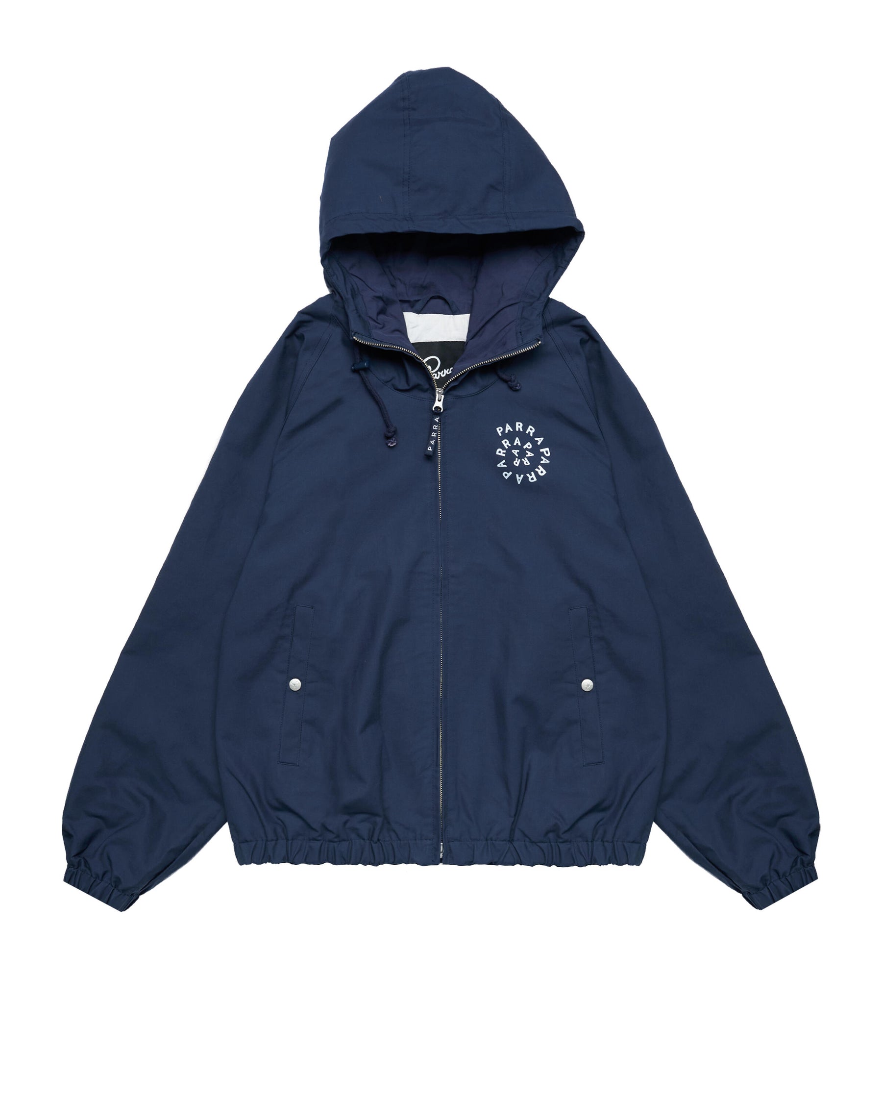 by Parra Circular rain logo cotton shell jacket