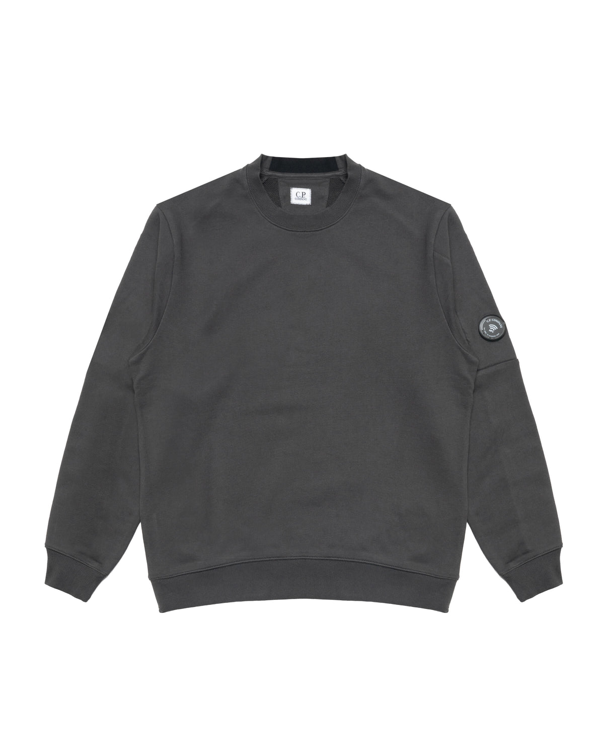 C.P. Company DIAGONAL RAISED FLEECE CREWNECK LENS SWEATSHIRT