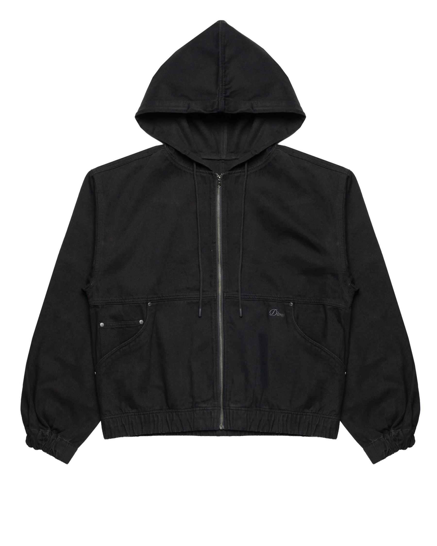 Dime Hooded Denim Jacket