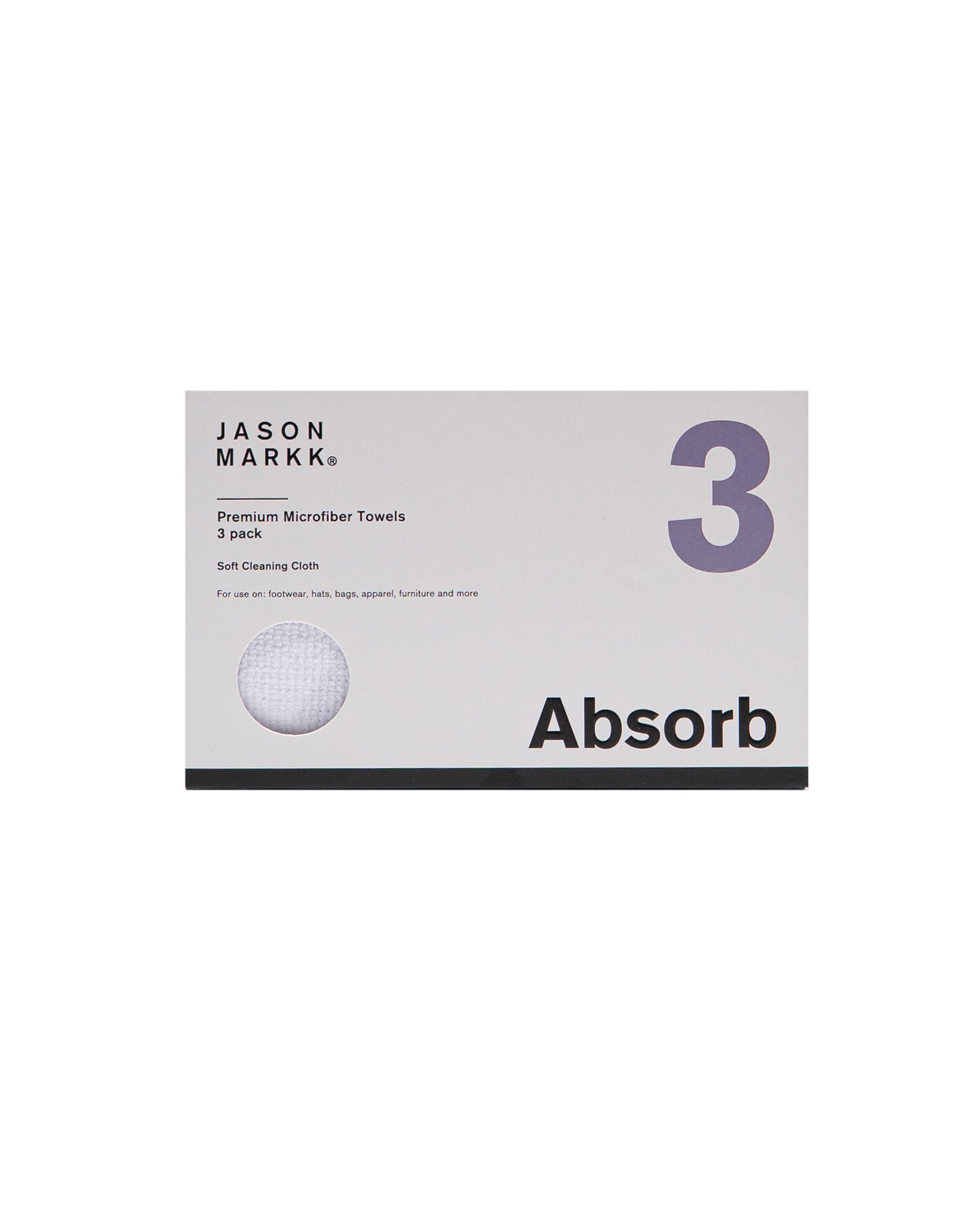 Jason Markk Premium Microfiber Towel 3 Pack