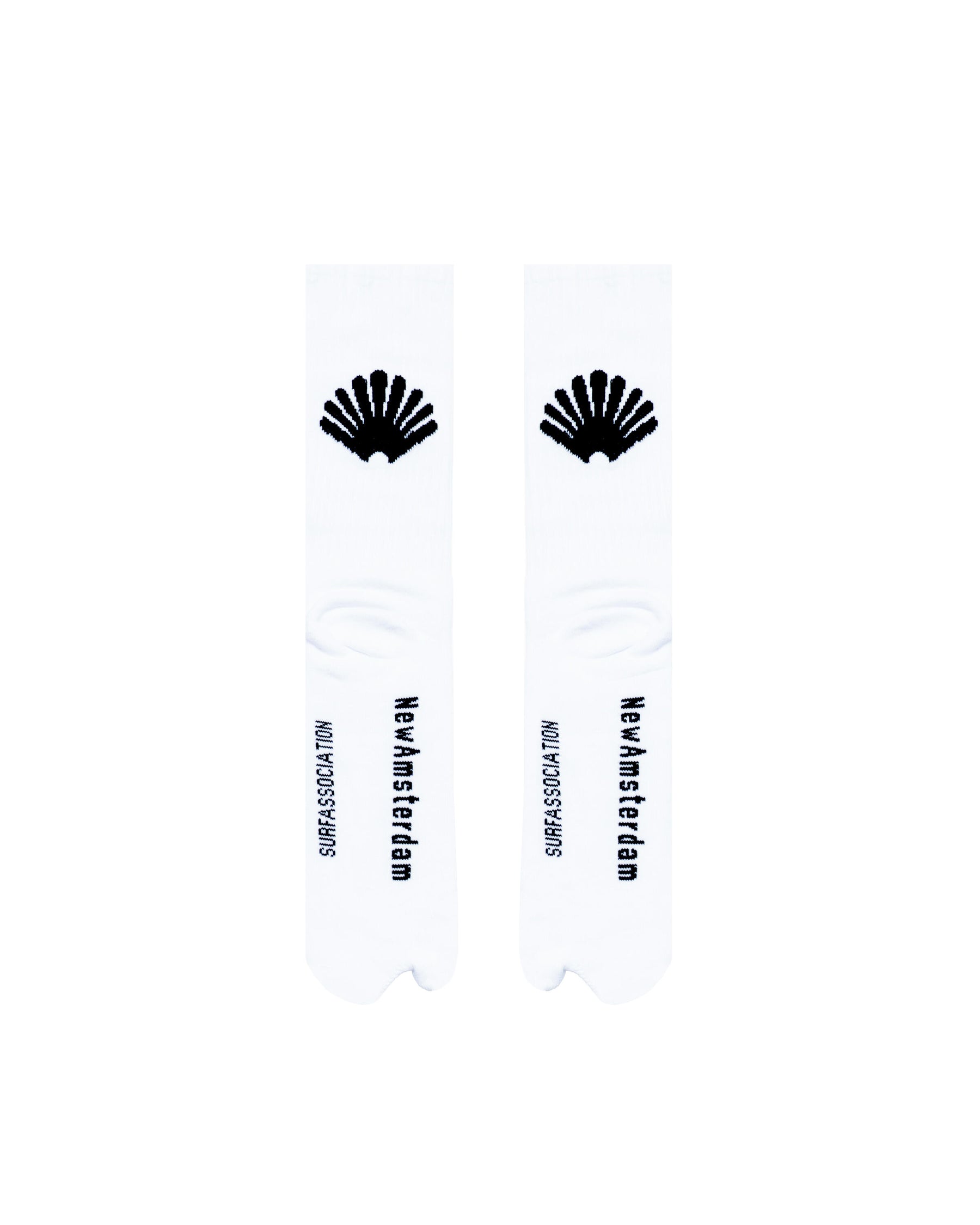 NEW AMSTERDAM SURF ASSOCIATION TABI LOGO SOCKS